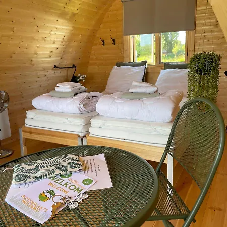 Polderpods of Tipi naast stad - Buitenplaats Molenwei Camping